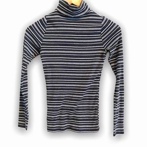 Hollister XS turtleneck striped sweater
